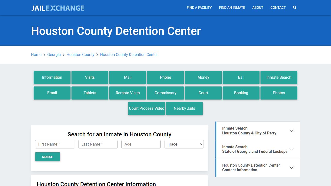 Houston County Detention Center - Jail Exchange